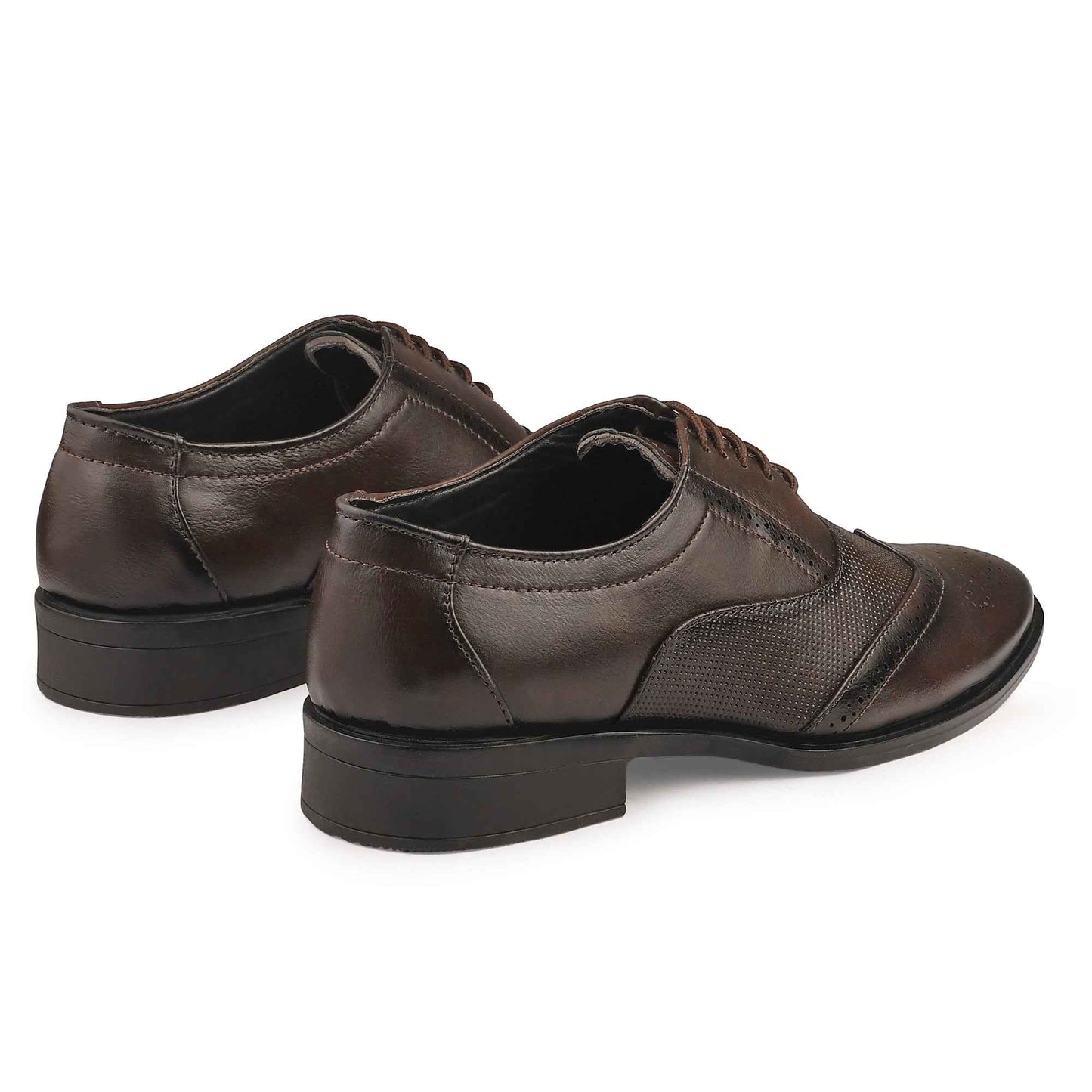 Dusk N Dazzling Brown Brogue Shoes for Men
