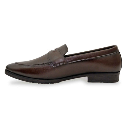 Dusk N Dazzling Brown Penny Loafer For Men - Stylish and Comfortable Footwear