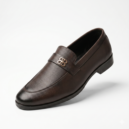 Dusk N Dazzling Brown Loafer Shoes For Men - Stylish Comfort and Versatility