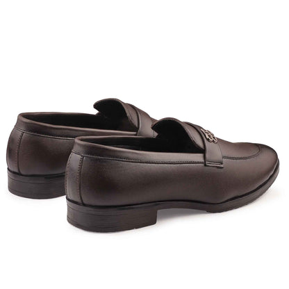 Dusk N Dazzling Brown Loafer Shoes For Men - Stylish Comfort and Versatility