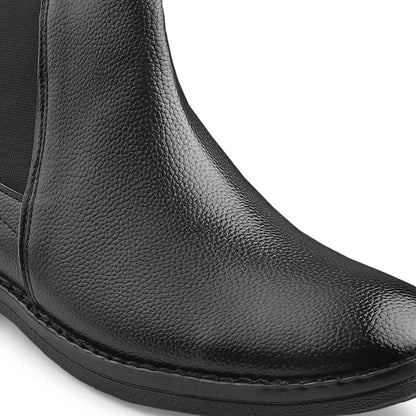 Dusk N Dazzling Black Chelsea Boots For Men - Stylish and Versatile Footwear