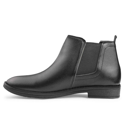 Dusk N Dazzling Black Chelsea Boots For Men - Stylish and Versatile Footwear