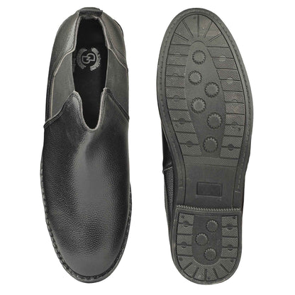 Dusk N Dazzling Black Chelsea Boots For Men - Stylish and Versatile Footwear