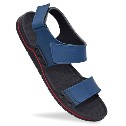Dusk N Dazzling Lightweight Grey Sandals For Men
