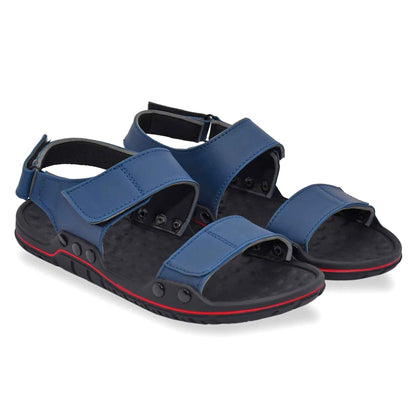Dusk N Dazzling Lightweight Grey Sandals For Men