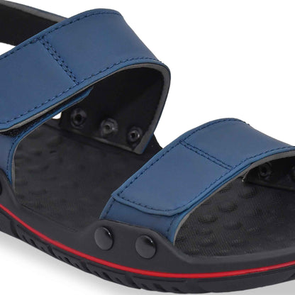 Dusk N Dazzling Lightweight Grey Sandals For Men